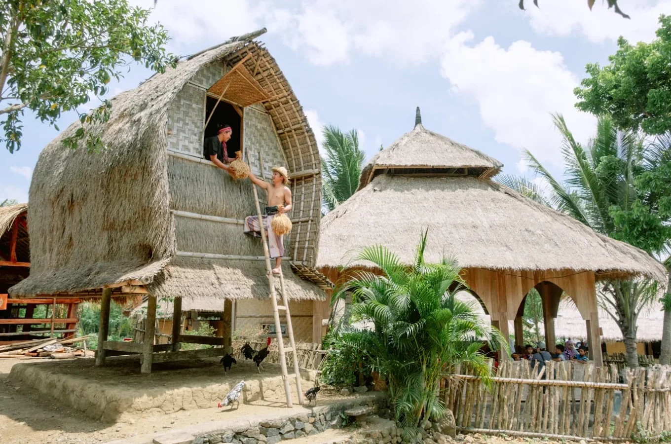 The Unique Traditional House of Lombok