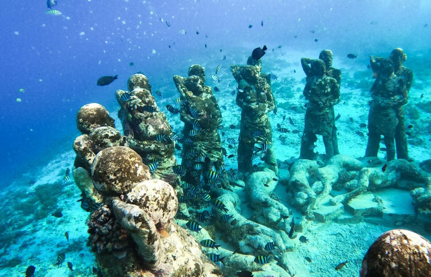 Discover the Underwater Statue in Gili Meno Lombok