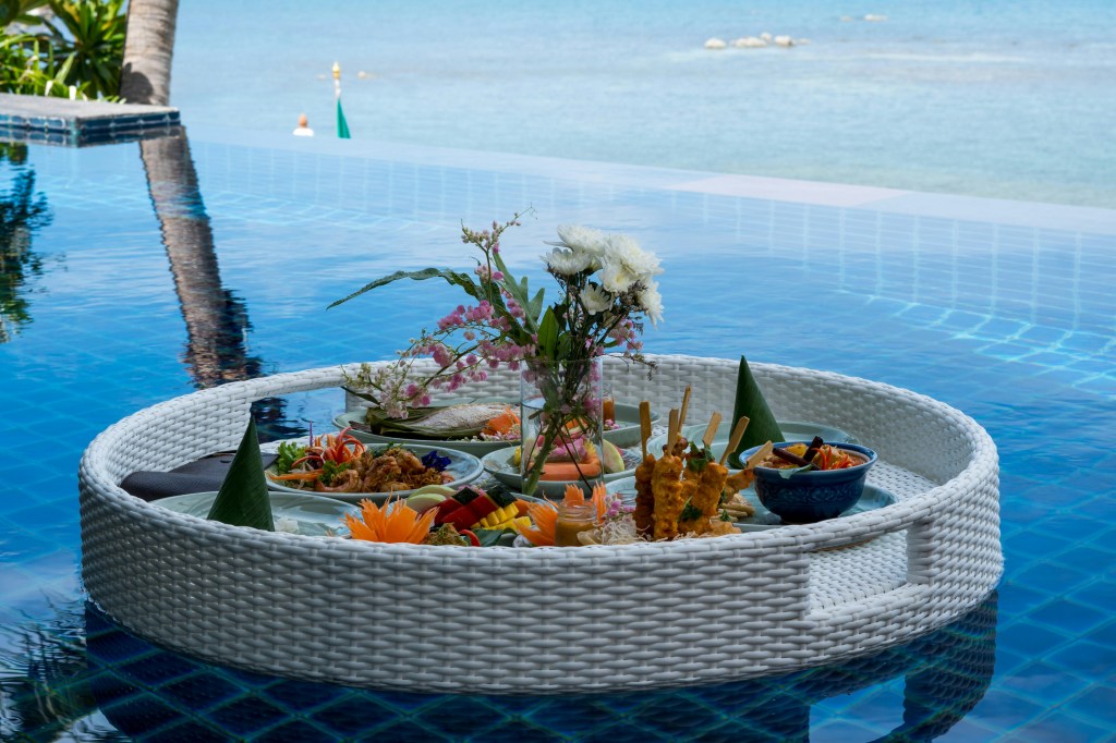 Floating Breakfast in Lombok