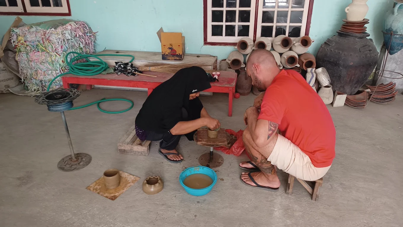 The Artisan Pottery in Banyumulek Village