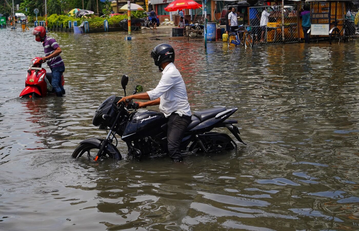 The floods that followed days of rain in Lombok