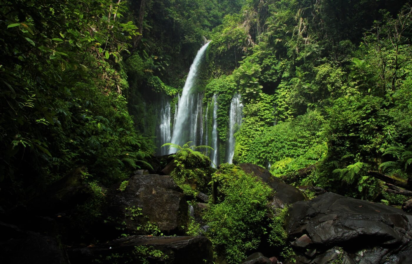 North Lombok: Waterfalls, Volcano Treks, and Jungle Paths