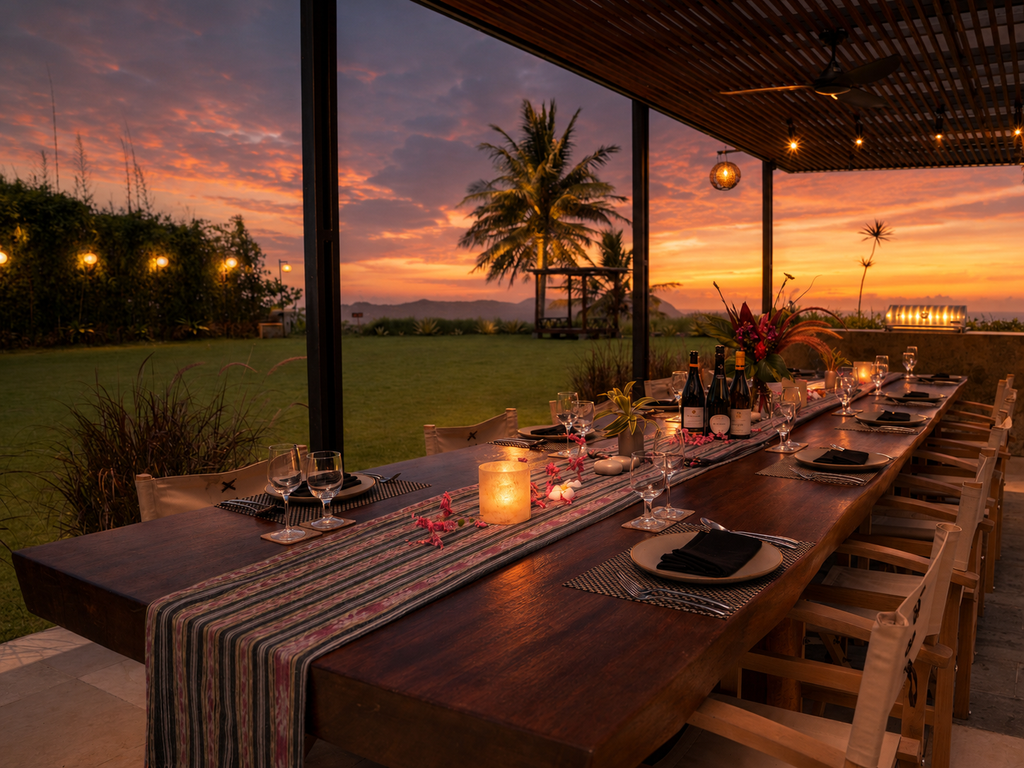 restaurant with view Lombok